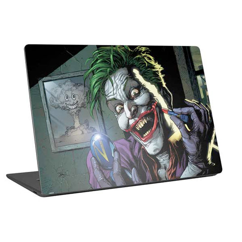 DC Comics The Joker Put on a Smile Universal Laptop 16.6in (13.4 x 9.7in) Skin